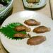 そして福井名物「へしこ」。サバのぬか漬け。濃い味。