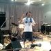 現在マックスタジオにてワンマン”ONE-DER LAND TOUR 2007”のリハーサルやってます。休憩中のSHINJI MAN。