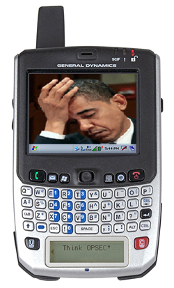 使用していたBlackberryを空港で落として壊してしまったオバマさんの次のケータイも、正式にBlackberryに決定したそうです。