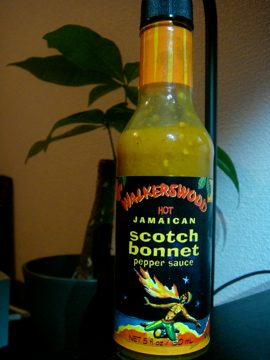 今回の２月のジャマイカではじめて”うまい”と思ったコレ！ハバネロ唐辛子のソース”SCOTCH BONNET”ジャマイカではハバネロの事をホットペッパーと言います。